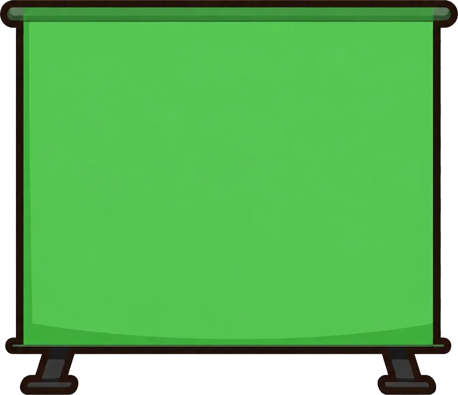 Pantalla verde de chroma